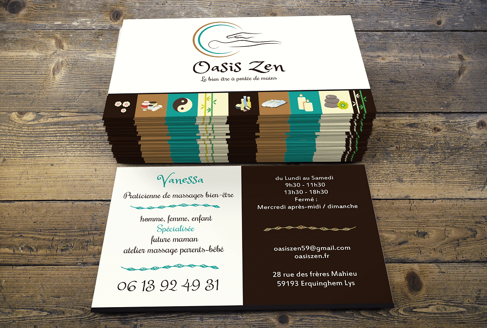 Carte de Visite – Oasis Zen